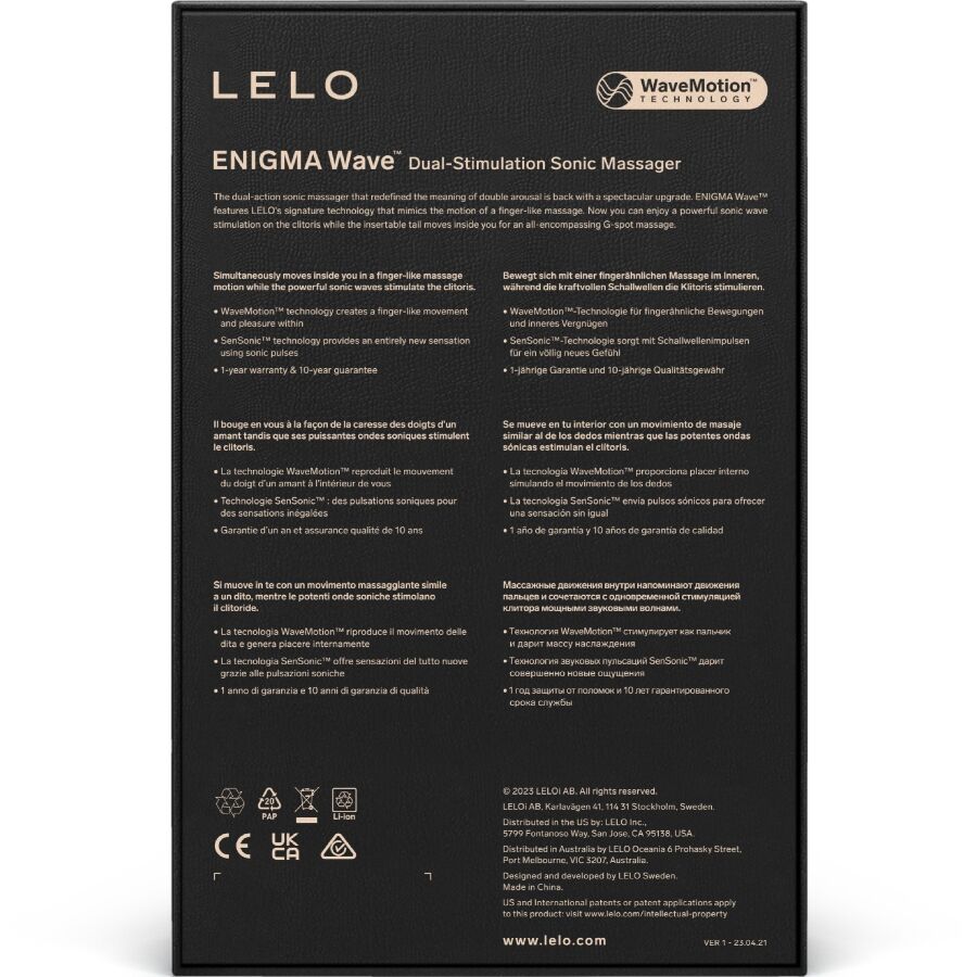 LELO - ENIGMA WAVE